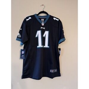 NWT Nike Carson Wentz #11 Philadelphia Eagles Youth Game Jersey - Black | XL